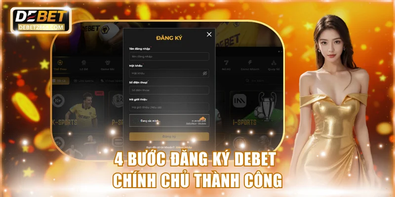 4 bước đăng ký Debet chính chủ thành công