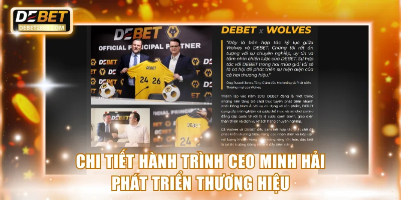 Chi tiết hành trình CEO Minh Hải phát triển thương hiệu